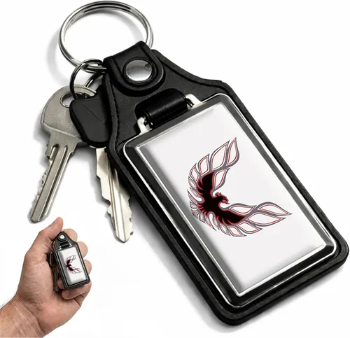 Vista 34 de Brotherhood Car Key Chain for Trans Am Firebird - Classic Models Keychain for Men and Women Gift Key Ring