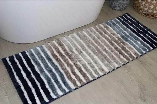 Vista 36 de Funda de microfibra suave para tapa de inodoro, lavable a máquina, 18 x 18 pulgadas, parte trasera de goma, se adapta a la mayoría de tapas