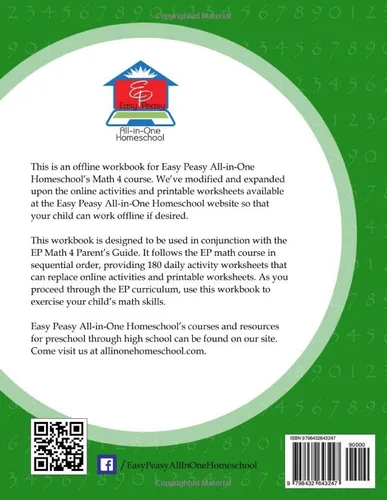 Vista 2 de EP Math 4 Workbook Part of the Easy Peasy All-in-One Homeschool