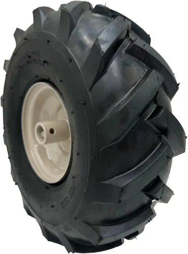 Rueda de timón 11x4.00-4 - Buje de 3/4" - Compatible con Troy-Bilt Tillers