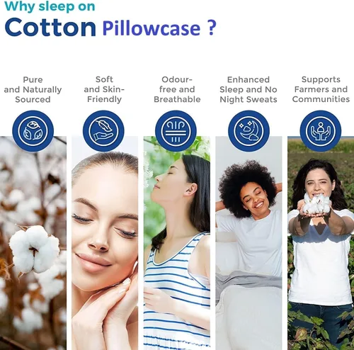 Vista 8 de Funda de almohada de viaje de 12 x 18 pulgadas, paquete de 2 piezas, 100% algodón egipcio, cierre de cremallera, 500 hilos, funda de almohada