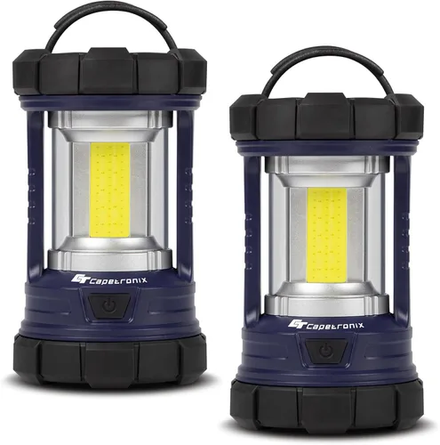 Vista 9 de Linterna de camping, linternas LED de 3200 lúmenes para cortes de energía, cargador de teléfono de 4600 mAh y linterna recargable, linterna con 5