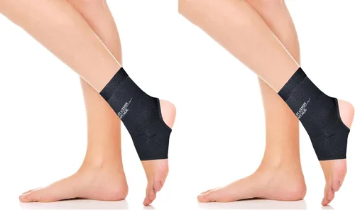 Vista 7 de Rehabilitation Advantage Manga de compresión de tobillo con infusión de cobre (individual)