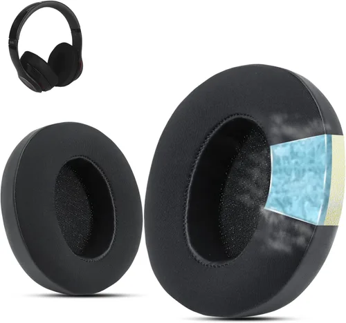 Vista 13 de Krone Kalpasmos Almohadillas de repuesto para Beats Studio 3 y Studio 2, piezas de repuesto mejoradas de Beats Studio 3 y accesorios para Negro