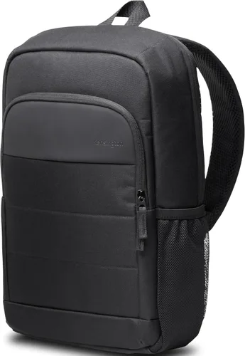 Vista 8 de Mochila para portátil EQ de Kensington 14”, Correas de hombro acolchadas, Bolsillo lateral (K60391WW), Negro