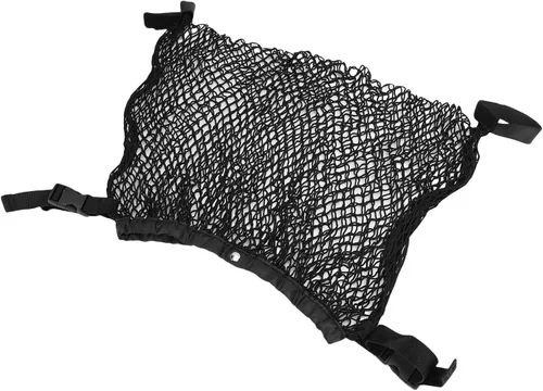 Vista 5 de Walfront Stroller Mesh Bag, Adjustable Polyester Storage Net for Diapers and Toys, Large Capacity SeeThrough for Baby Gear