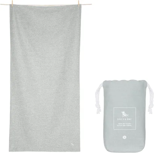 Vista 37 de Dock & Bay Toalla de playa - Secado rápido, sin arena - Compacta, ligera - 100% reciclada - Incluye bolsa - Banana Karma - Extra grande