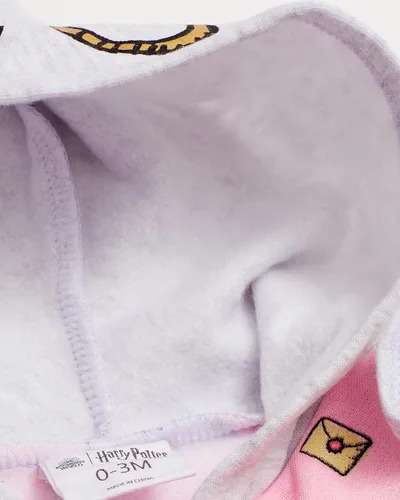 Vista 5 de Harry Potter Body con capucha para bebé niña, sudadera de forro polar con cremallera de una pieza