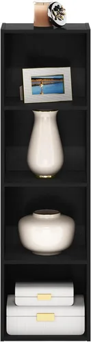 Vista 68 de Furinno - Estantería de cubos de 5 niveles serie Luder para libros y almacenamiento, color roble francés