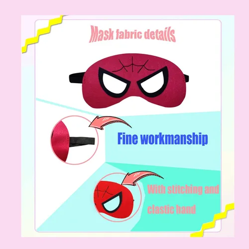 Vista 6 de MAKLULU Superhero Cape for Kids Halloween Superhero Double Sided Cape set Superhero Capes Toy for Boys