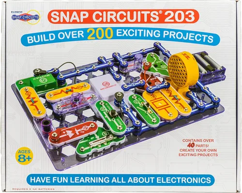 Vista 6 de Kit de circuitos electrónicos Snap Circuits 203 de Electronics Discovery