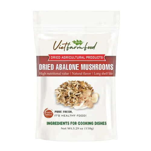 SETAS ABALONE SECAS 5.29 Oz (5.29 oz) VIETFARMFOOD: Productos agrícolas secos con sabor natural puro. Utilizados como ingredientes de cocina para