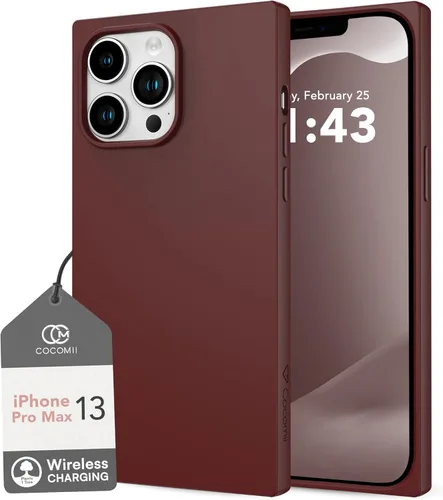Vista 36 de Cocomii - Funda rectangular compatible con iPhone 13 Pro - Color sólido, tonos de moda, brillante, para mujeres, niñas, hombres, funda protectora