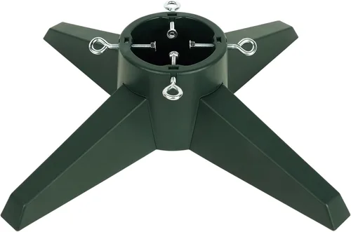 FORUP - Soporte para árbol de Navidad, base para árbol de Navidad, soporte para árbol de Navidad para árboles reales, verde