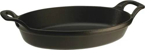 Vista 7 de Staub 40509-562 Plato ovalado apilable, gris, 9.4 pulgadas (9.4 in), plato para gratinar de hierro esmaltado