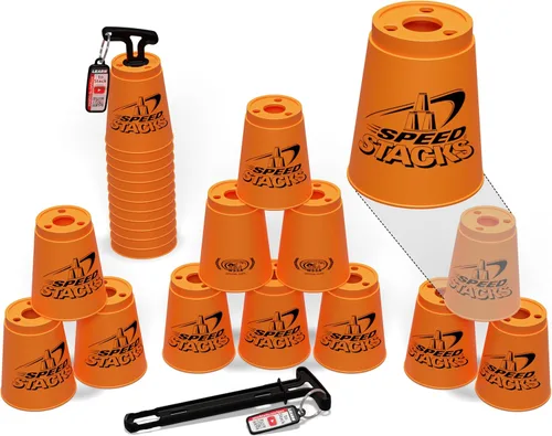 Vista 10 de Conjunto de vasos para apilar, deportivos, de Speed Stacks