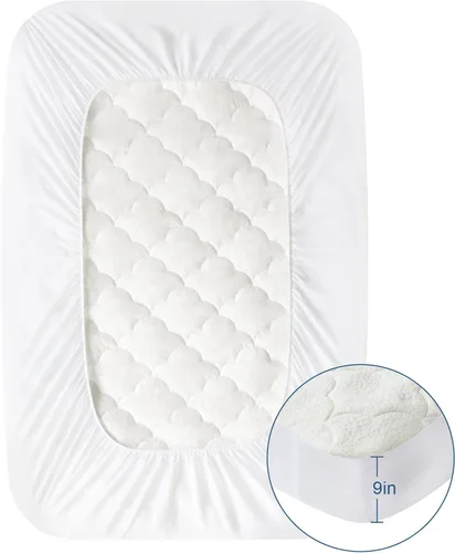 Vista 5 de Protector de colchón de aire para niños, impermeable, compatible con cama inflable Intex Cozy Kidz