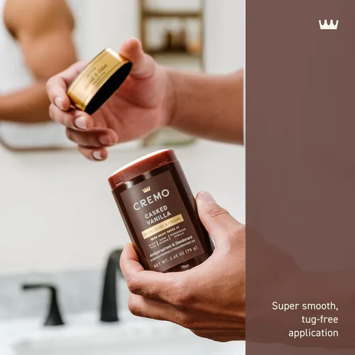 Vista 5 de Cremo Desodorante para hombres, protección contra el sudor y el olor durante 48 horas