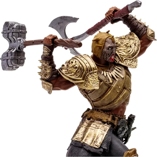 Vista 3 de McFarlane Toys - Diablo IV Upheaval Barbarian (Rare) Figura Posada Escala 1:12