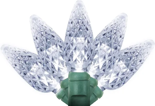 Vista 9 de 70 luces rojas de Navidad – 35.5 pies, luces LED rojas de Navidad para exteriores, grado comercial, impermeable, decoraciones del día de San