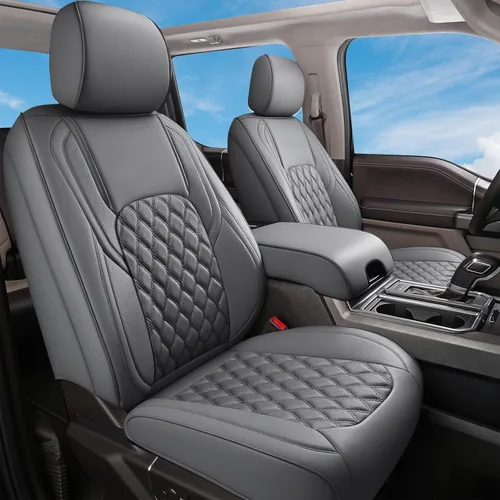 Vista 11 de Huidasource Fundas de asiento para Chevy Silverado 1500, fundas de asiento Silverado, GMC Sierra Pickup 1500 2007-2013 y 2019-2025, 2500HD 3500HD