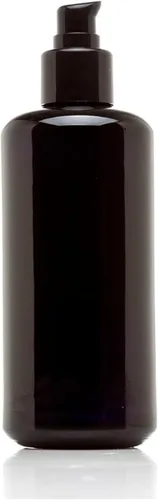 Vista 13 de Infinity Jars Botella con bomba de empuje de vidrio ultravioleta negro de 0.2 fl oz (0.17 fl oz)