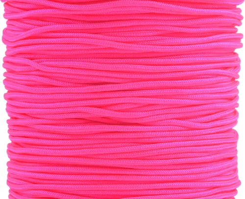 Vista 8 de KONMAY 1 rollo de cuerda de nailon de 150 yardas, trenzado de 0.016 in de nailon Shamballa Macramé/cordón de cuentas, cordón de nudo chino, cuerda