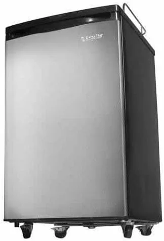 Vista 5 de EdgeStar BR2001BL Refrigerador de temperatura ultra baja para conversión Kegerator