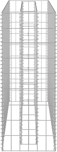 Vista 5 de Cama elevada, camas de jardín elevadas al aire libre, cama de jardín sobre el suelo, maceta de jardín de hierbas al aire libre, alta capacidad