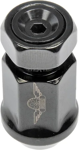 Vista 3 de Dorman 712-245A Tuerca de rueda de 1/2 pulgadas, estilo de carreras compatible con modelos seleccionados, paquete de 20