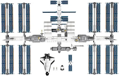 Vista 9 de LEGO Ideas International Space Station 21321 - Kit de construcción para adultos, es un gran regalo de cumpleaños (864 piezas)