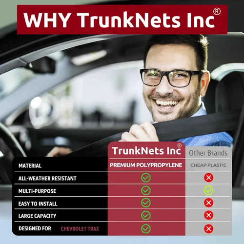 Vista 5 de Red envolvente de carga para maletero para CHEVROLET Trax 2013 14 15 2016 2017 2018 2019 2020 2021 2022 2023