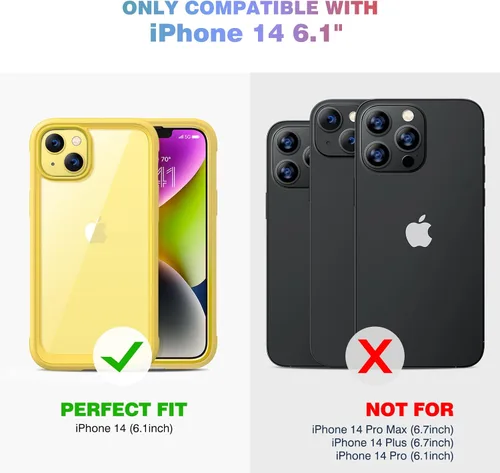Vista 578 de DIACLARA - Funda transparente compatible con iPhone XR 6.1 pulgadas 2018