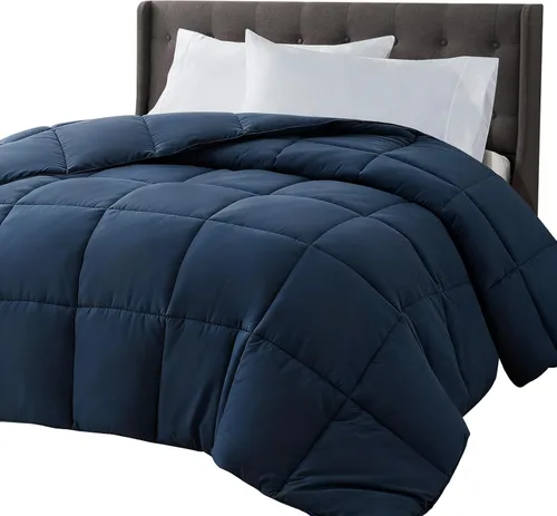 Vista 13 de COHOME - Edredón acolchado extragrande tamaño Queen - Inserto de edredón alternativo de plumón para todas las estaciones - Edredón de lujo