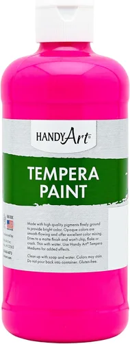 Vista 47 de Handy Art Pintura al temple premium, negro, botella de pinta de 16 oz