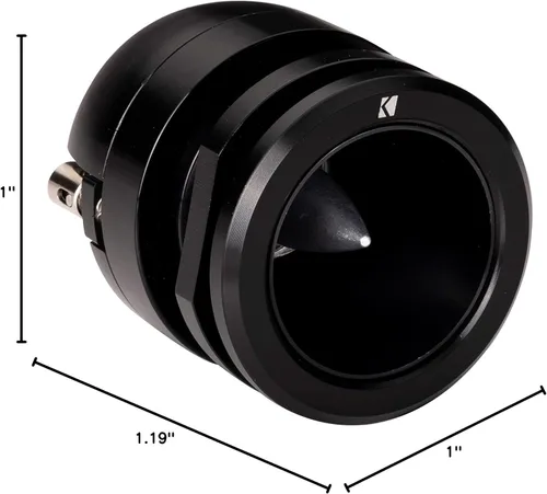 Vista 10 de KICKER 49ST3TW ST3TW Tweeter de bala de doble montaje de 1 pulgada de la serie Street Series, individual, 4 ohmios