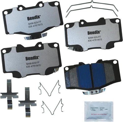 Vista 112 de Pastillas de freno Bendix Fleet Metlok MKD52FM para Apollo, Centurion, Century, Chasis Comercial, Electra, Estate Wagon, GS, 50, 400, 455, LeSabre