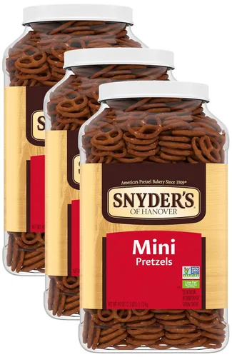 Vista 12 de Snyder's of Hanover Mini pretzels, paquetes individuales de 100 calorías, 36