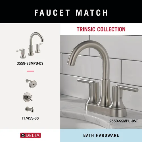 Vista 5 de Delta Faucet 75935-SS Trinsic – Gancho para bata, acero inoxidable