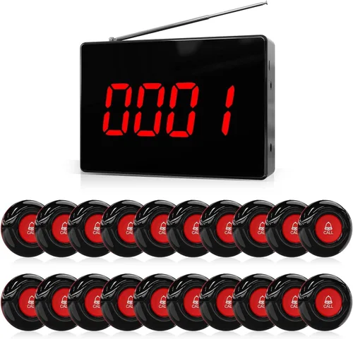 Vista 9 de CallToU Sistema de llamada inalámbrico Clientes Sistema de localización de pacientes 1 Receptor de pantalla solamente