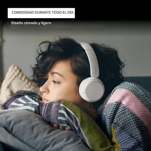 Vista 3 de Sony WH-CH520 - Auriculares inalámbricos Bluetooth con micrófono y hasta 50 horas de duración de la batería con carga rápida, color negro