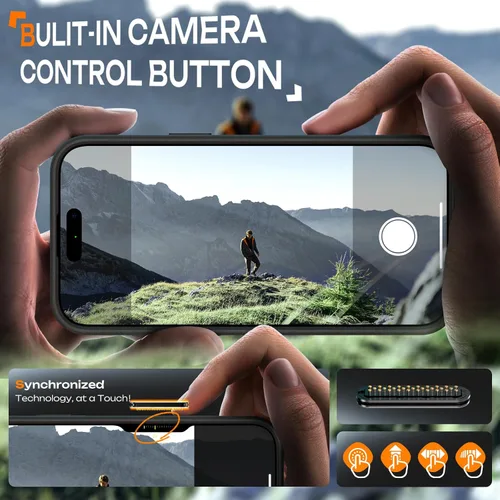 Vista 863 de TOCOL Funda para iPhone 11, compatible con Magsafe, protección completa de cámara, imanes integrados, protección contra caídas, funda translúcida