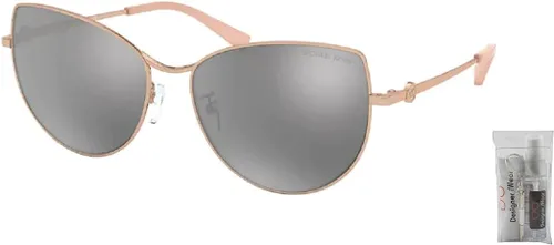 Vista 2 de Michael Kors MK1062 Cateye - Gafas de sol para mujer + paquete con kit de gafas de diseñador iWear