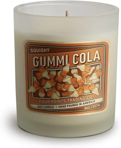 Vista 10 de Velas perfumadas hechas a mano con pera de brandied, vela de aromaterapia de soja con frasco, velas para regalo perfumado para el hogar