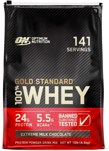 Vista 14 de Optimum Nutrition Estándar dorado 100% Proteína de Suero de Leche en Polvo, Pie de lima, 1.8 Libra