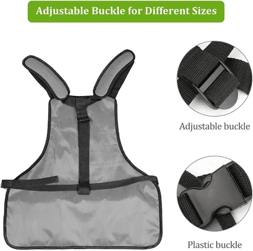 Vista 5 de Laelr Garden Apron Oxford Cloth Work Apron With Pockets Adjustable Heavy Duty Tool Apron for Men & Women