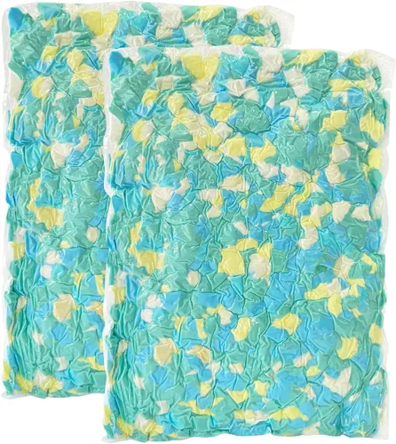 Vista 22 de Welacer Relleno de espuma viscoelástica triturada de 5 libras para relleno de puf, relleno para cojines, artes y manualidades, partículas de gel