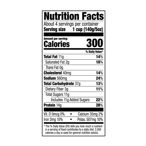 Vista 7 de Yaxa Brand, Aplenty - Pollo con naranja mandarina, 22 onzas (congelado)