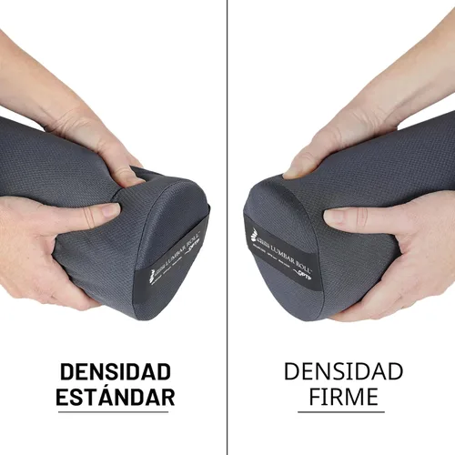 Vista 2 de OPTP El rollo lumbar original de McKenzie – Soporte lumbar bajo hecho en EE. UU. para respaldo de silla de oficina y asiento de coche. La almohada