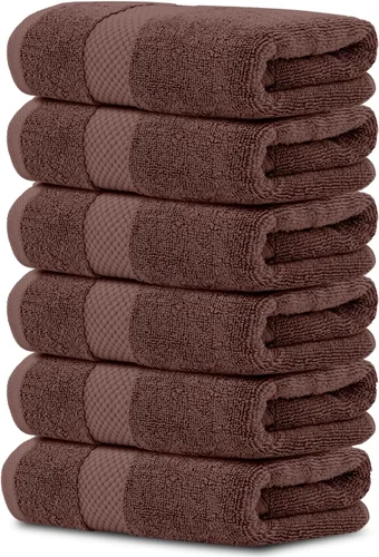 Vista 21 de White Classic Toallas de Mano de Lujo Azul Marino - Suaves 100% Algodón Turco Altamente Absorbentes Colección de Toallas de Baño de Hotel Spa